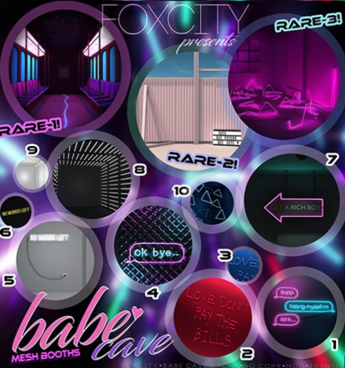 FOXCITY. Babe Cave Gacha - 10 - Cosmic (Common)