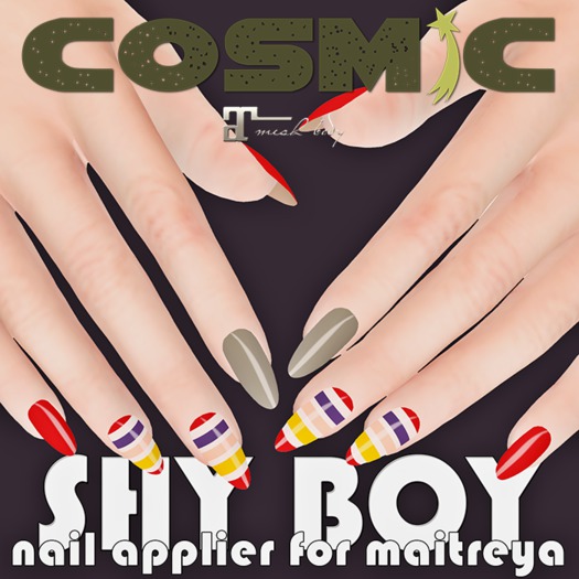.::COSMiC::. SHY BOY  NAIL APPLIER (MAY GROUP GIFT)
