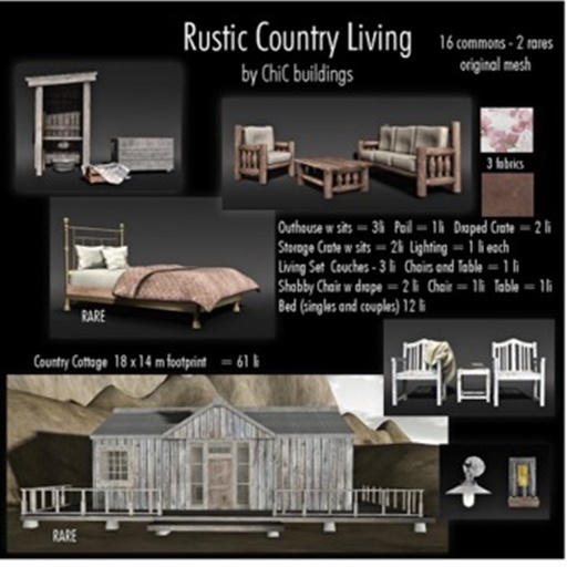 [Cb] Country Shabby Chair
