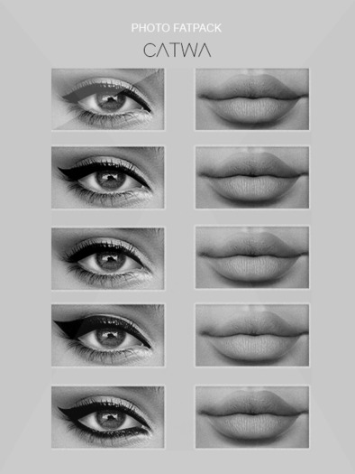 S.E CATWA PHOTO EYES&LIPS DEMO