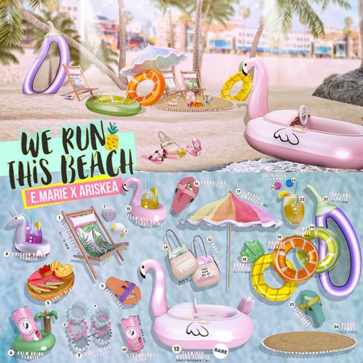 e.mariexAriskea // We Run This Beach - Sandal 3