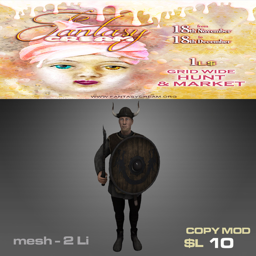 Mesh Viking Warrior