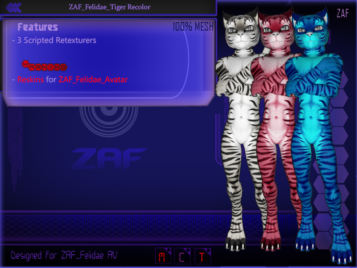 ZAF_Felidae - Tiger Set 1