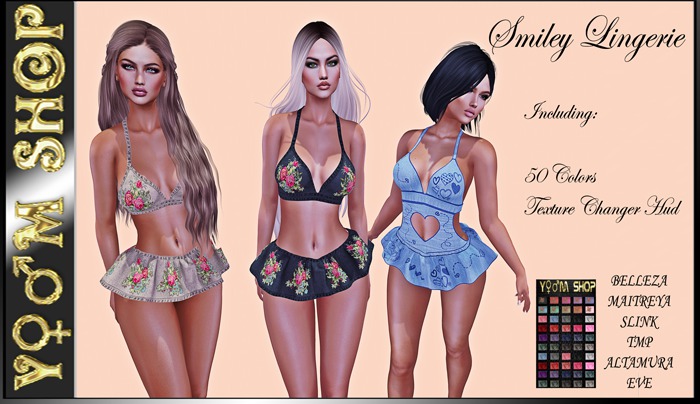 YM SHOP_Smiley Lingerie