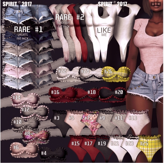 SPIRIT - Linka panties [Maitreya Lara] GRAY # 9