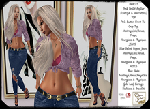 !CGF-*jasmine* Blue Ripped Jeans Outfit