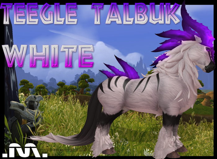 .M. Teegle Talbuk mod White