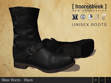 Biker Boots - Black