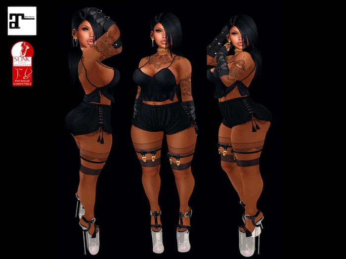 SB - COSMO TOP & SHORTS - DEMO