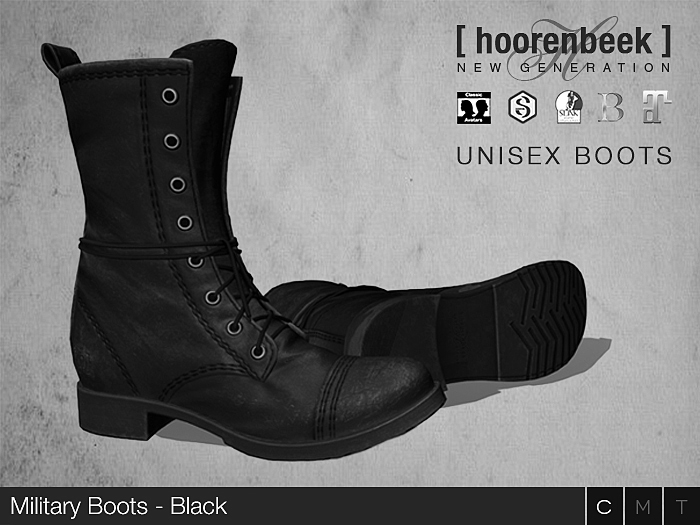[ hoorenbeek ] Military Boots - DEMO