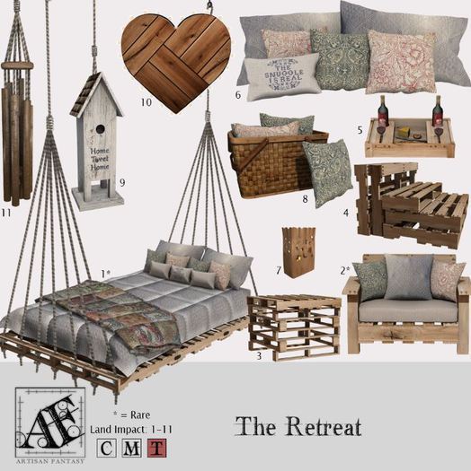 *AF* Retreat 10 - Lit Heart