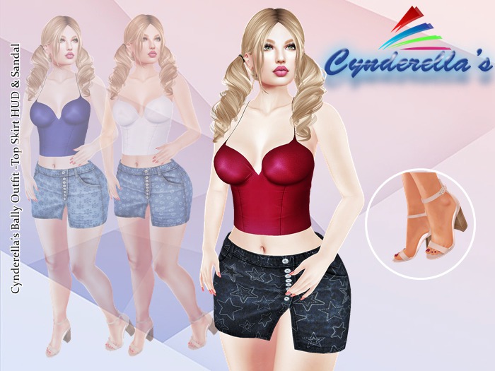 Cynderella's Bally Outfit * HUD *