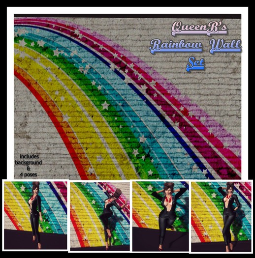 QB- Rainbow Wall Set