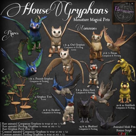 5. *HEXtraordinary* Gryphon Perch Tree - RARE