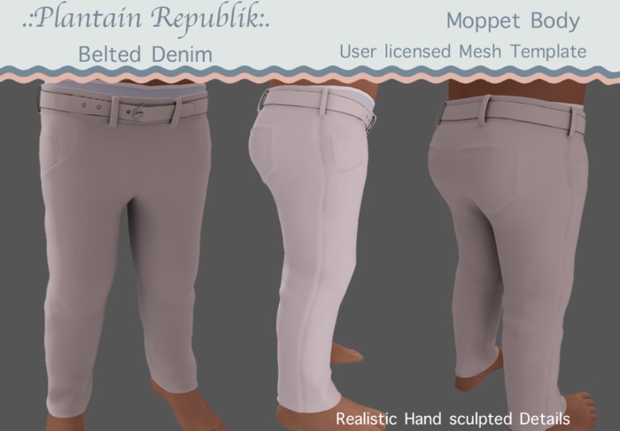 .:PR:.Belted Pants  (Moppet )