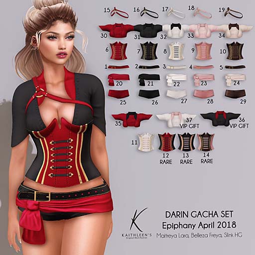 8 Kaithleen's Darin Bustier HG - White