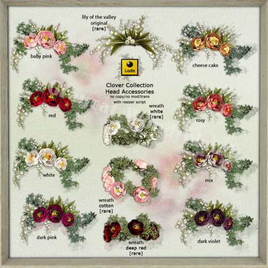 *LODE* Head Accessory - Valley Crown [dark violet]