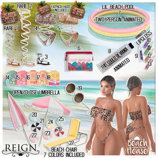 REIGN.- LIL BEACH SPEAKER- GOOD VIBES #18
