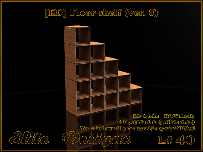 [ED] Floor Shelf (ver. 8)