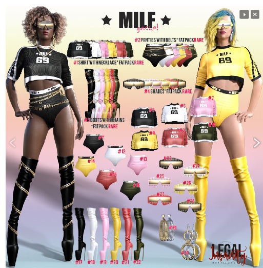 Legal Insanity - MILF shades #4 Fatpack RARE