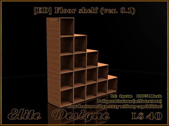 [ED] Floor Shelf (ver. 8.1)