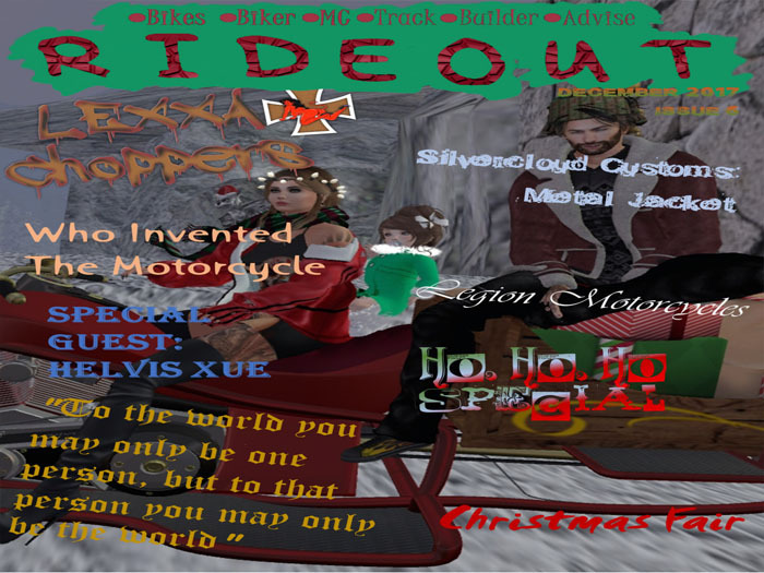 The Rideout Magazine, issue 6. 2017