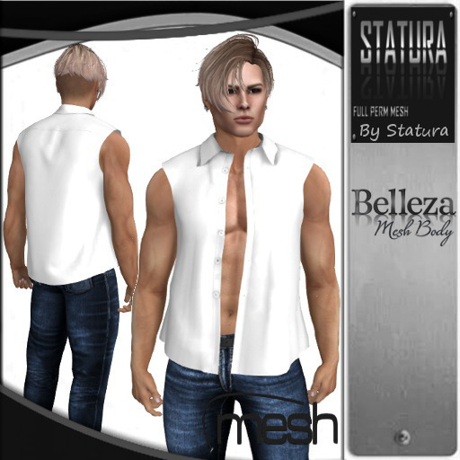 Sleeveless-shirt-Belleza-Jake Full Perm