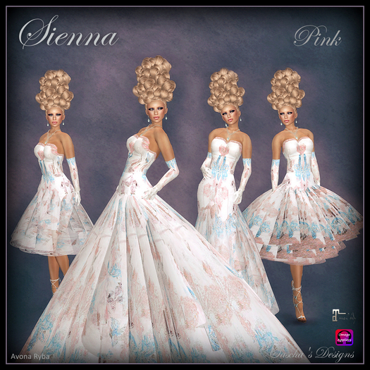 Sienna Pink Gown (Maitreya 