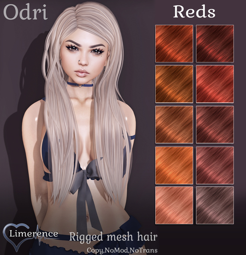 {Limerence} Odri hair-Reds