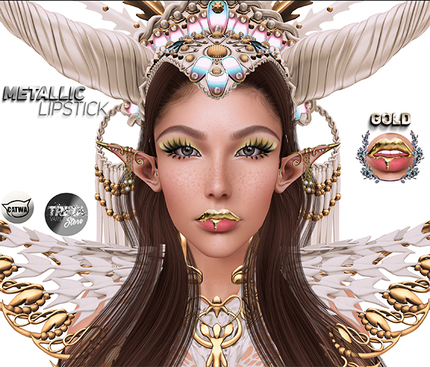 TVS - Metallic Lipstick -Gold WEAR ME