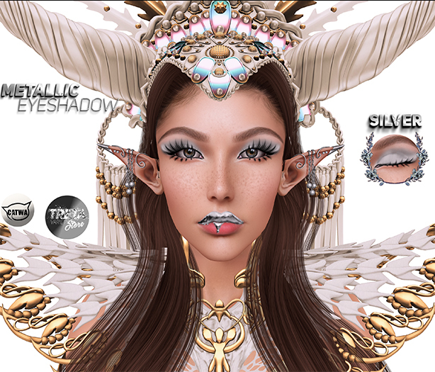 TVS - Metallic Eyeshadow - Silver