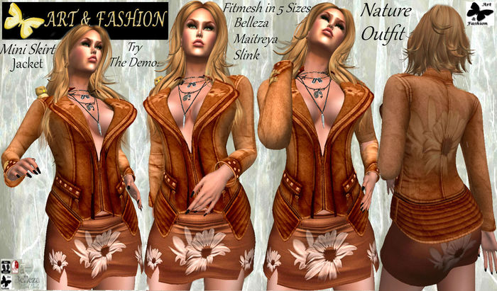 ART & FASHION - NATURE OUTFIT
