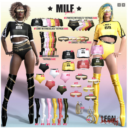 Legal Insanity - MILF shades #27 RED