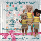 MBB * Festive Skirt Outfit (TD&Bebe)