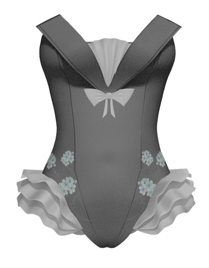 Tanoshi's Spring Maho Bodysuit - Grey