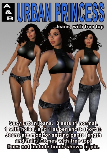 !BB's Urban Princess Jeans
