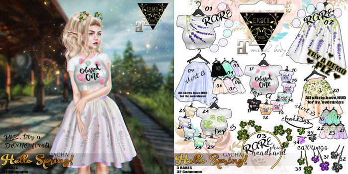 12. ERSCH - Hello Spring Gacha MAITREYA Top A Orange