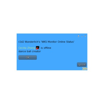 Offline Status Example Second Life Marketplace - WKS Monitor Online Status