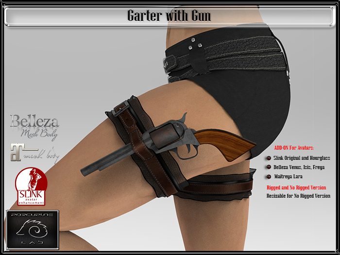 [PL] - Full Perm - Garter with Gun