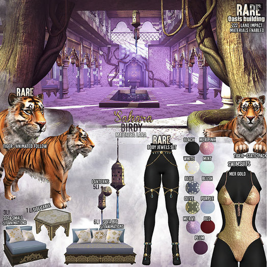 Birdy - Sahara - Lara - Swimsuit - Plum