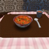 Tartarian Inn ~ Curried Tabuk with Refreshing Bazi Tea