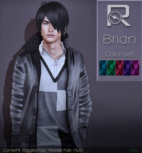 =Reflex= Brian hair-Color set