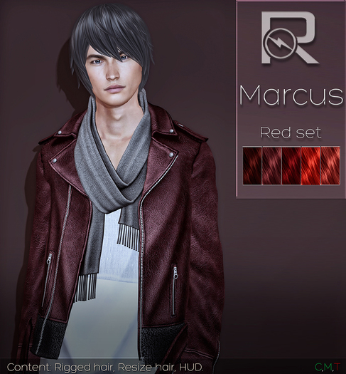 =Reflex= Marcus hair-Red set