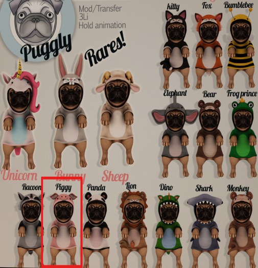 .Birdy. Puggles {Piggy}