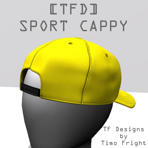[TFD] SPORT CAPPY Yellow (Boxed)