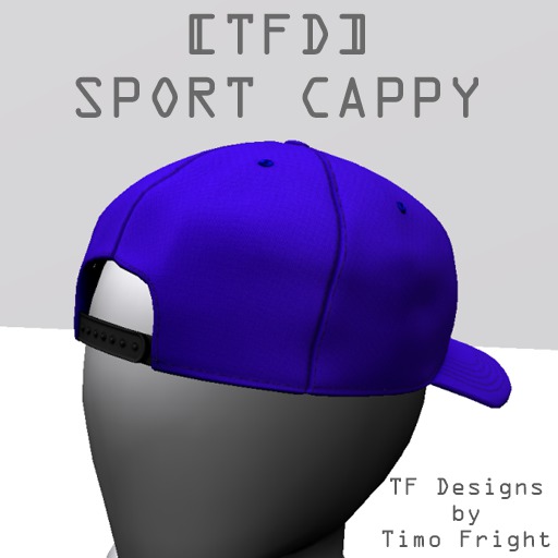 [TFD] SPORT CAPPY Blue (Boxed)