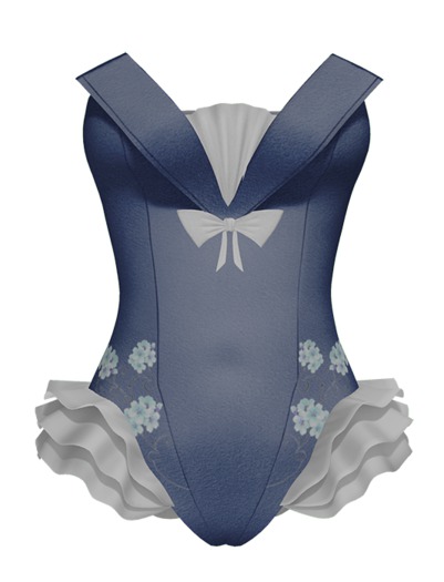 Tanoshi's Spring Maho Bodysuit - DBlue