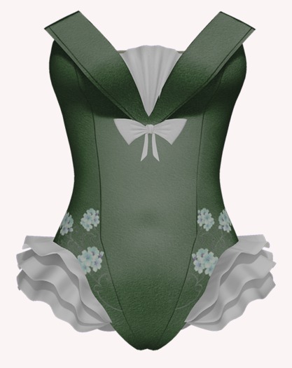 Tanoshi's Spring Maho Bodysuit - DGreendysuit - DGreen