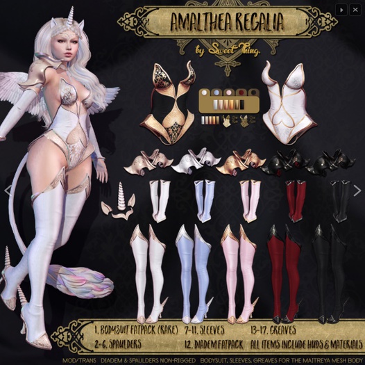 Sweet Thing. Amalthea Spaulders - Cloud (Maitreya)