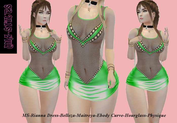 MS-Rianna Dress green